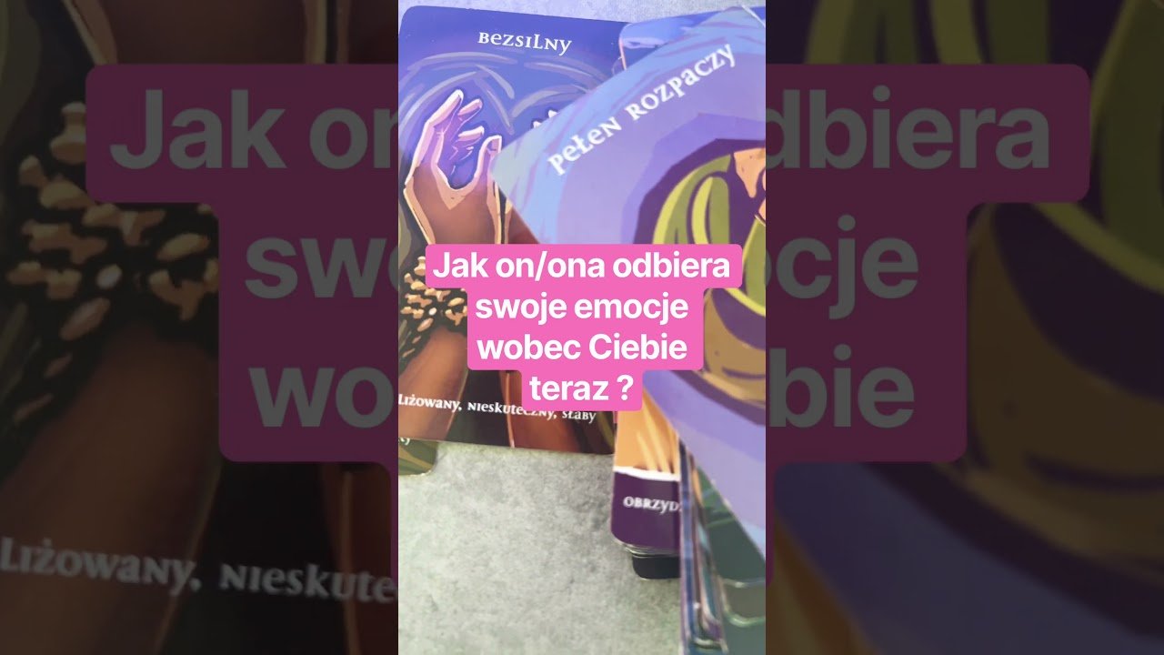 No momento, você está visualizando Jak on/ona odbiera swoje emocje wobec Ciebie teraz? Tarot 🌸 rozkład 🍀 wróżka 🌞#wrozka  🦋#tarot
