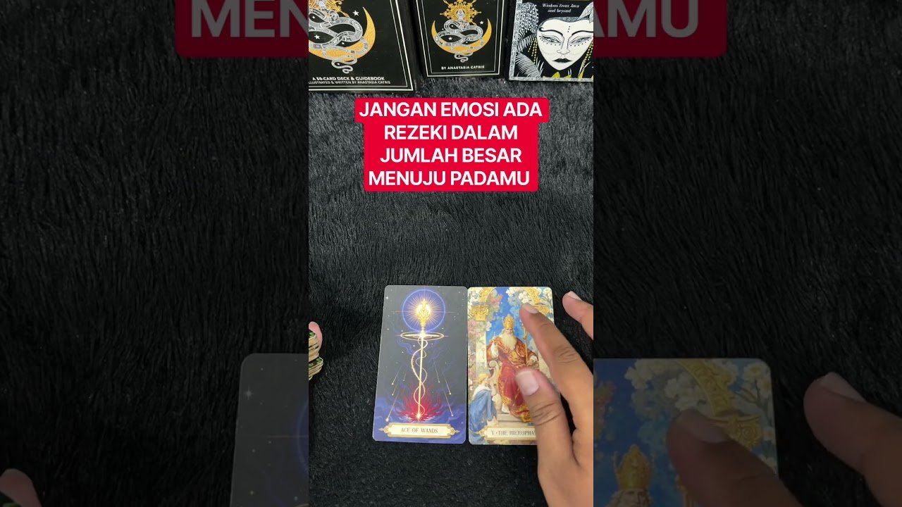No momento, você está visualizando JANGAN EMOSI ADA REZEKI DALAM JUMLAH BESAR MENUJU PADAMU #tarot #tarotreading