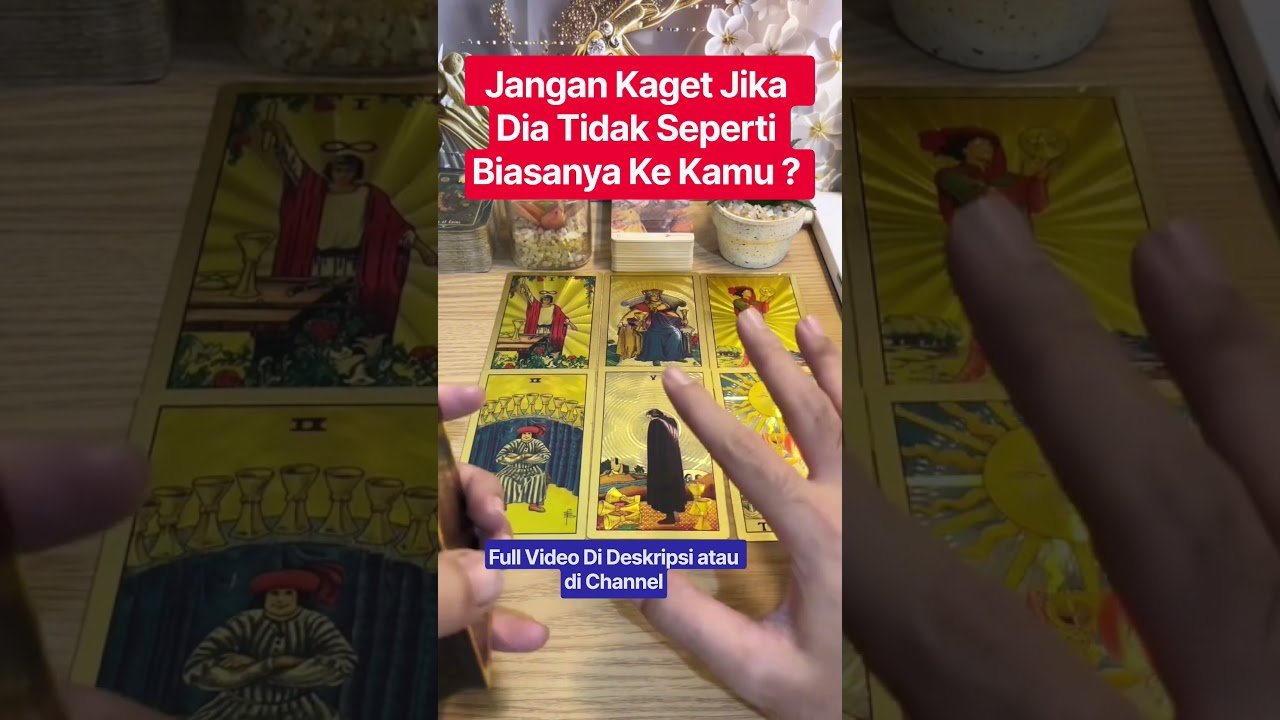 No momento, você está visualizando Jangan kaget jika dia tidak seperti biasanya ke kamu mulai sekarang ? tarot hari ini #tarot