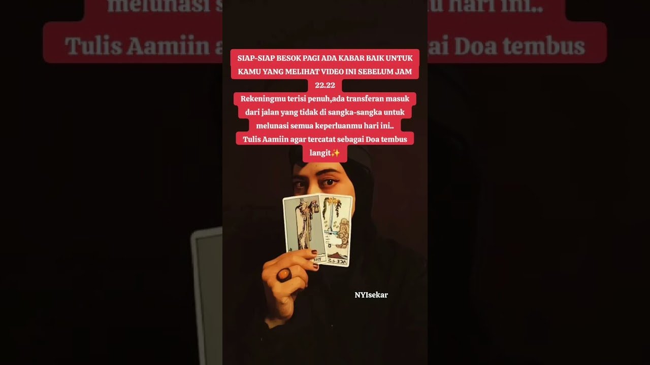 No momento, você está visualizando Jika kamu melihat video ini tanpa sengaja,maka kamu akan beruntung #tarot #fypyoutube