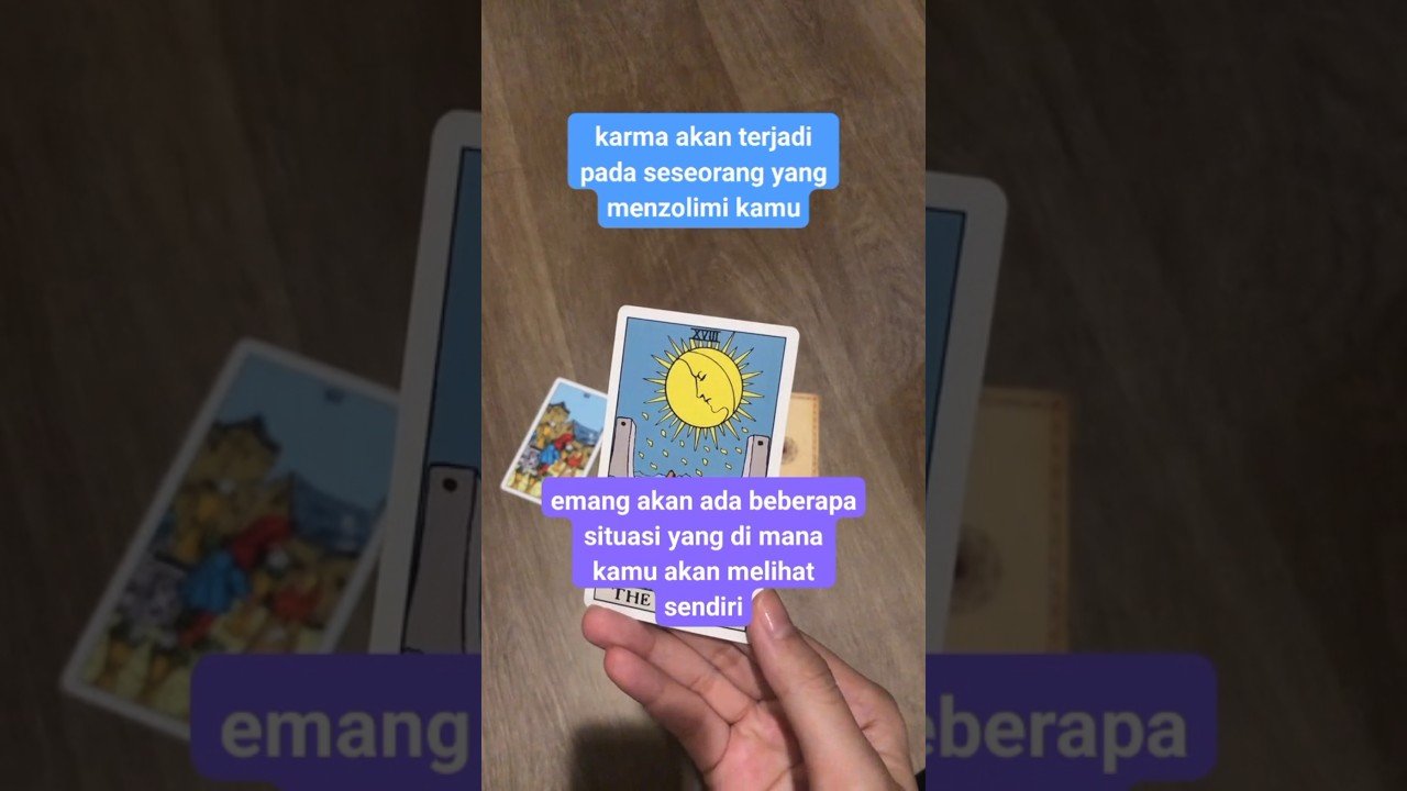 No momento, você está visualizando karma akan terjadi pada seseorang yang menzolimi kamu #ramalan #tarot #tarotreading #shortvideo