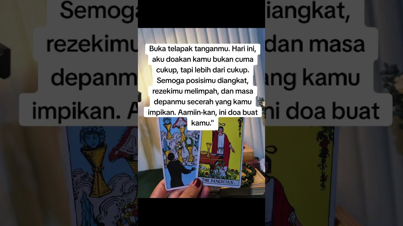 No momento, você está visualizando kunfayakun Aamiin #fypyoutube #tarot