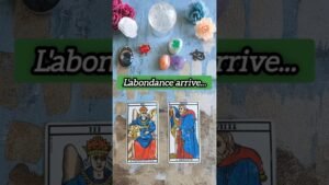 Leia mais sobre o artigo L’ABONDANCE ARRIVE… 🍀💫 #guidance #tarot #mariecartomancieetcompagnie 🧙‍♀️🐱