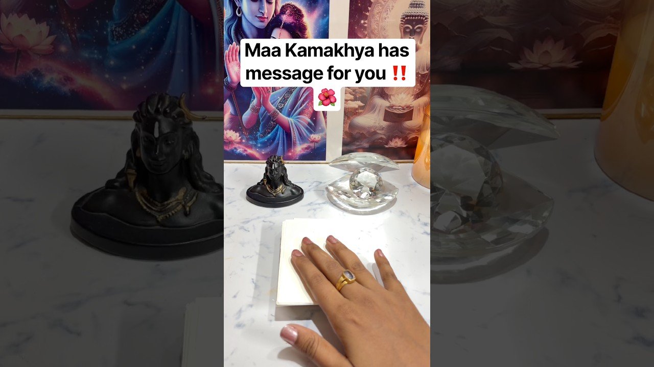 No momento, você está visualizando Maa Kamakhya has message for you # #channeledmessages #tarot #shorts