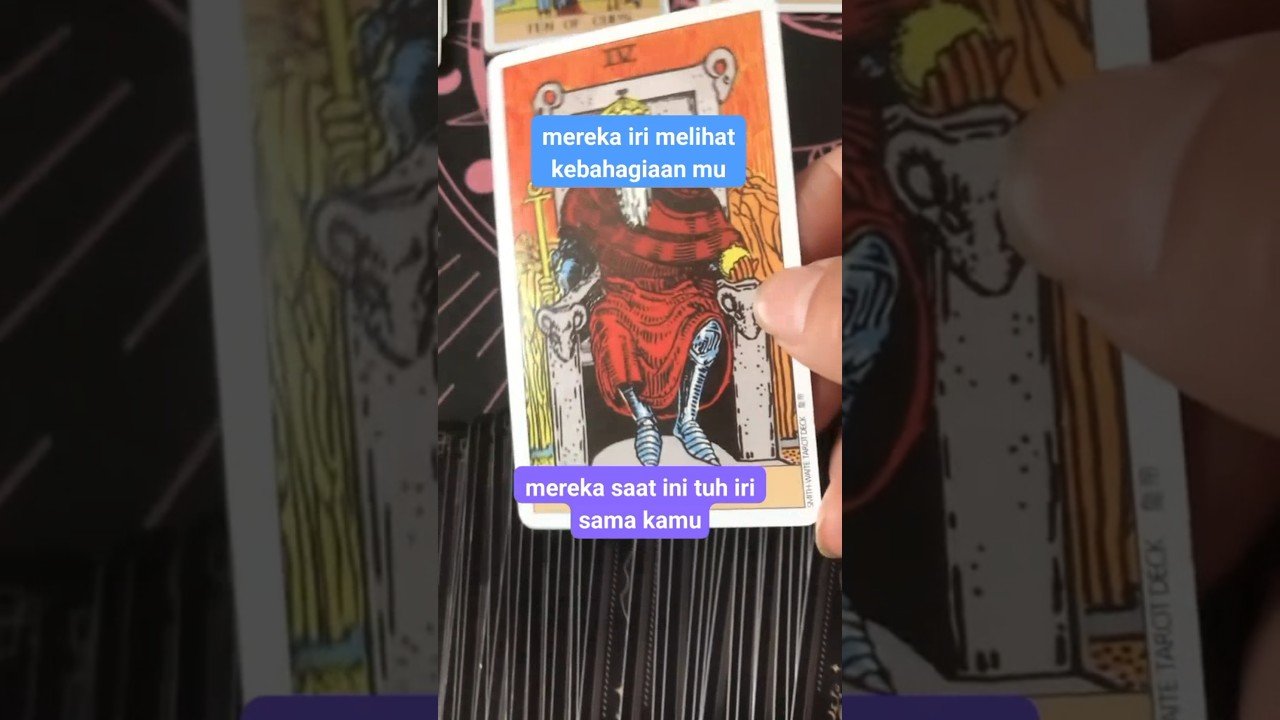 No momento, você está visualizando mereka iri melihat kebahagiaan mu #ramalan #tarot #tarotreading #shortvideo