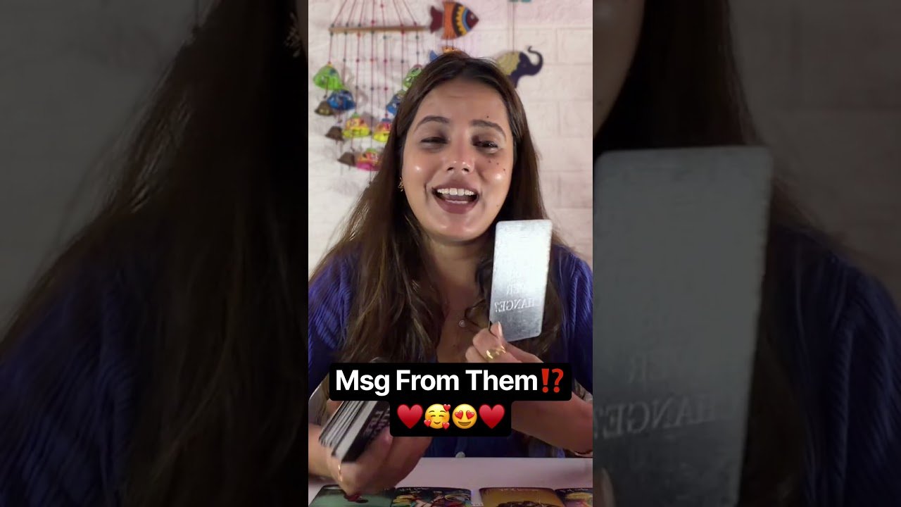 No momento, você está visualizando MSG FROM THEM 🥰🔮CURR FEELINGS ♥️#short #tarot #youtube