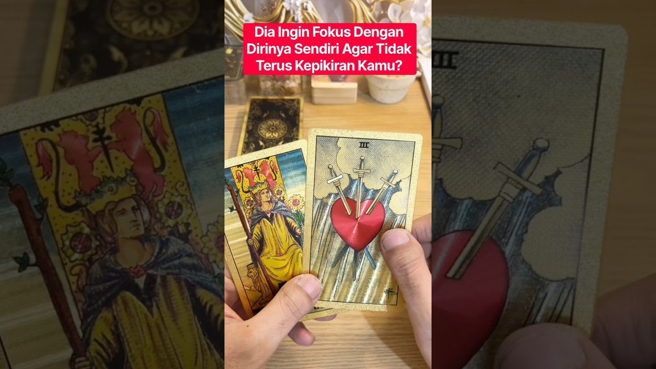 No momento, você está visualizando Mulai sekarang dia ingin diam agar tidak kepikiran kamu terus ? Tarot hari ini #tarot #tarotreading