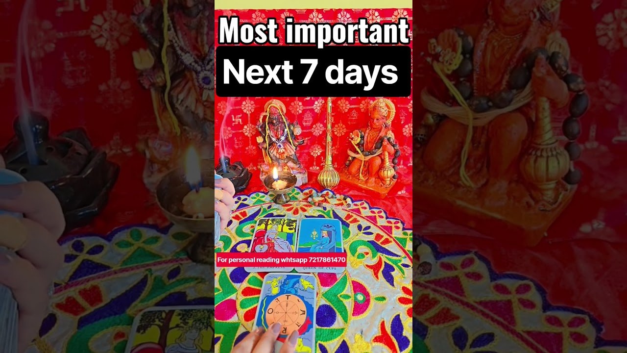 No momento, você está visualizando next 7 days most important #blessingsofmaakali #tarot