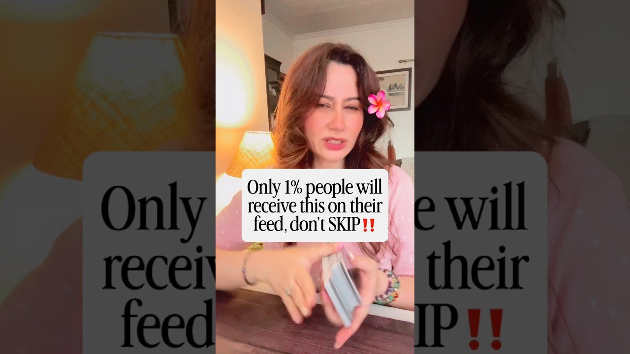 No momento, você está visualizando Only 1% people will receive this on their feed, don’t skip #tarot #tarotreading #tarotcards