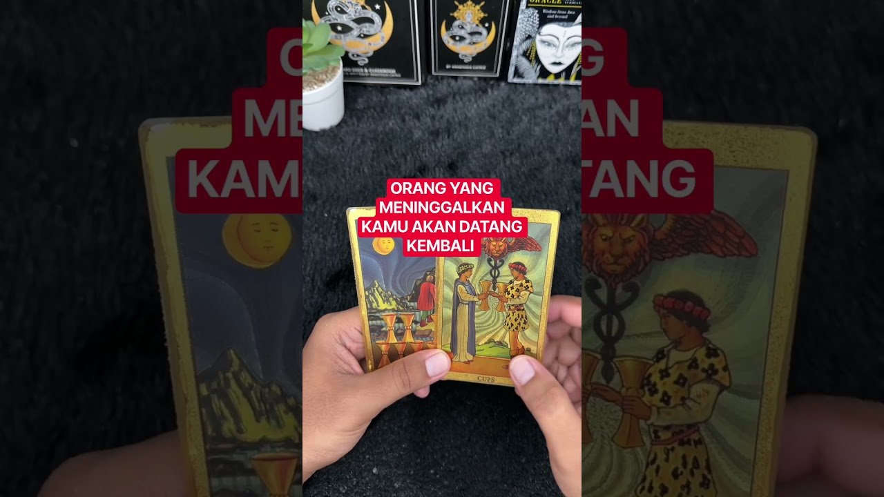 No momento, você está visualizando ORANG YANG MENINGGALKAN KAMU AKAN DATANG KEMBALI #tarot #tarotreading