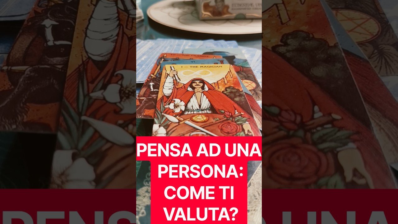 No momento, você está visualizando PENSA AD UNA PERSONA:COME TI VALUTA?❤️#tarot #tarocchi #tarot #trend #trending #love #fyp