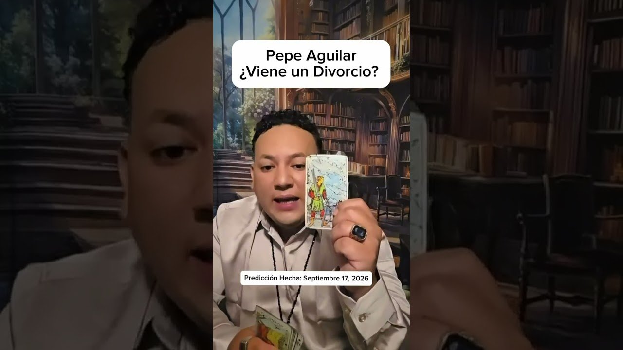 No momento, você está visualizando PEPE AGUILAR EL FIN DE SU MATRIMONIO #pepeaguilar #tarotpepeaguilar #tarot #fyo