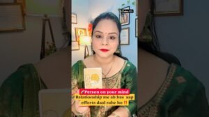 Leia mais sobre o artigo 🌈Person on your mind ‼️ #viral #tarot #explore #trendingshorts