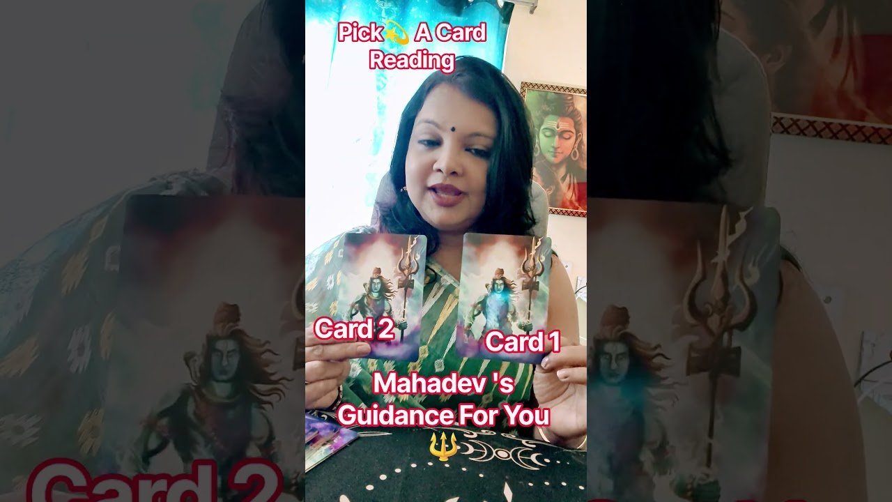 No momento, você está visualizando Pick A Card Reading ✨ Mahadev ‘s Guidance For You 🔱#tarot#shorts