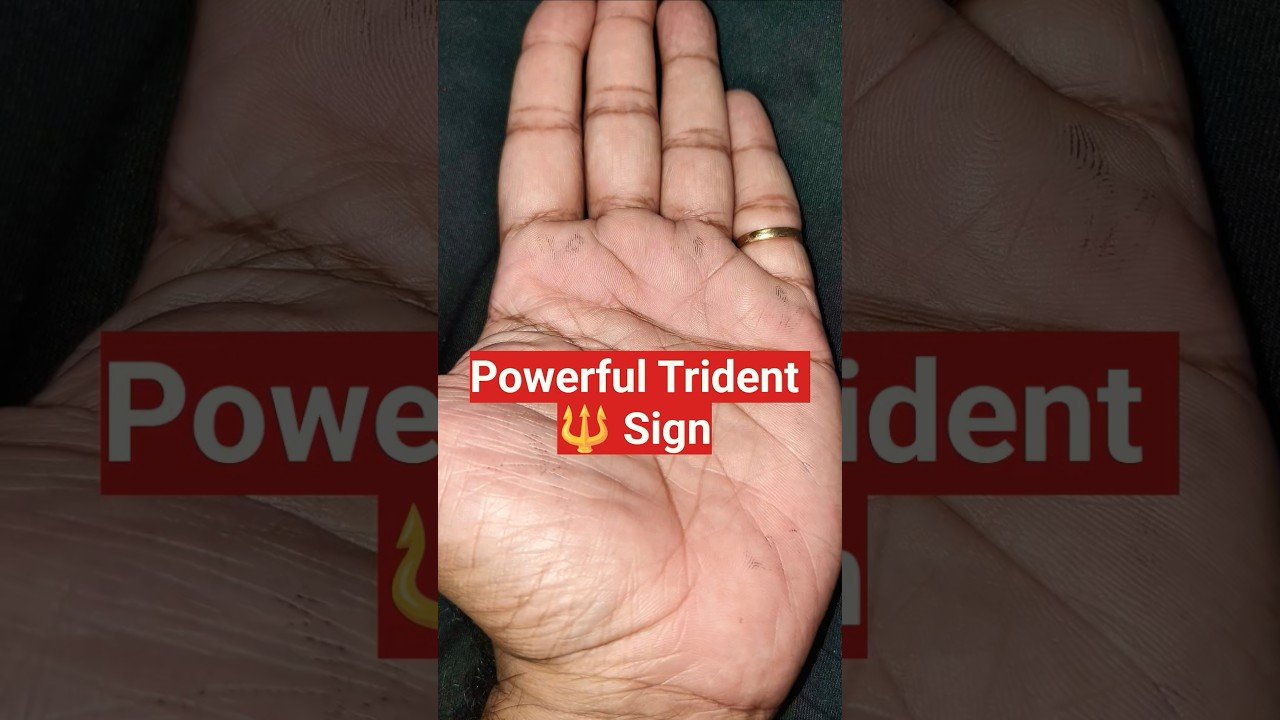 No momento, você está visualizando Powerful Trident 🔱 Palmistry #astrology #jyotish #palmistry #astro #tarot #sprituality