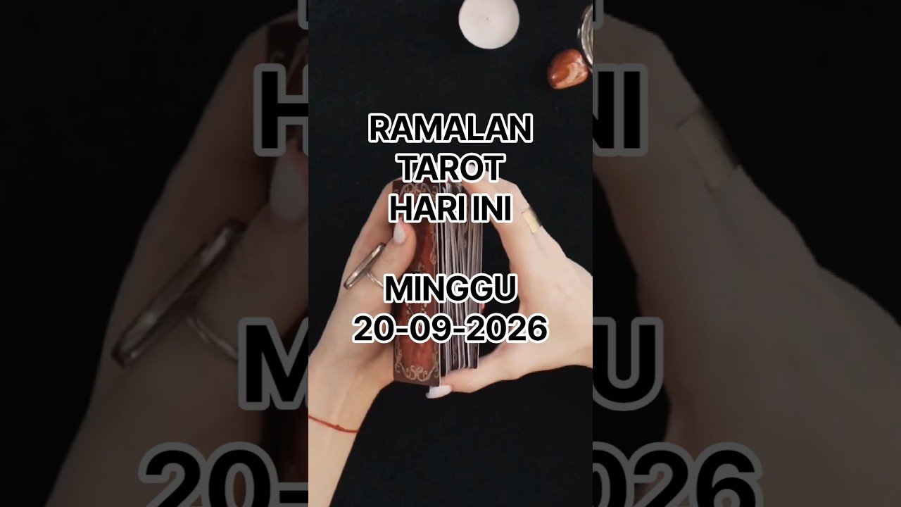 No momento, você está visualizando Ramalan Tarot Hari Ini – Minggu – 20 September 2026 #tarot #zodiac #shorts