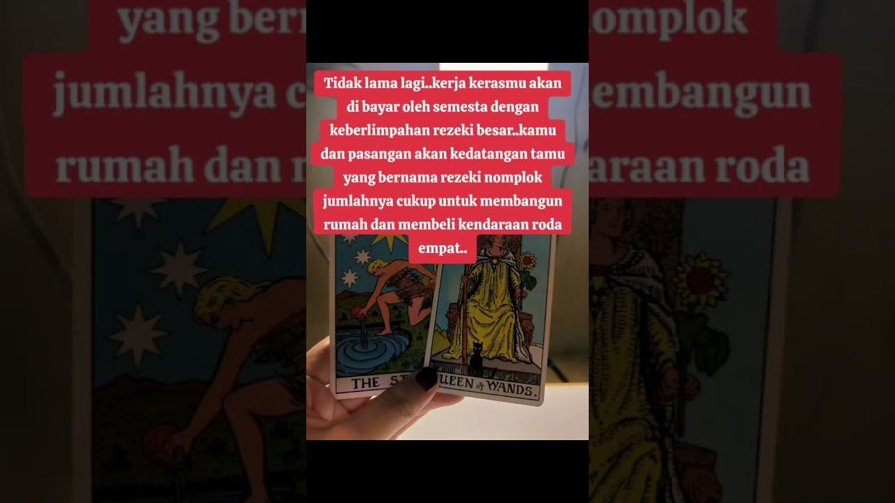 No momento, você está visualizando Rezeki besar menuju arahmu #fypyoutube #tarot