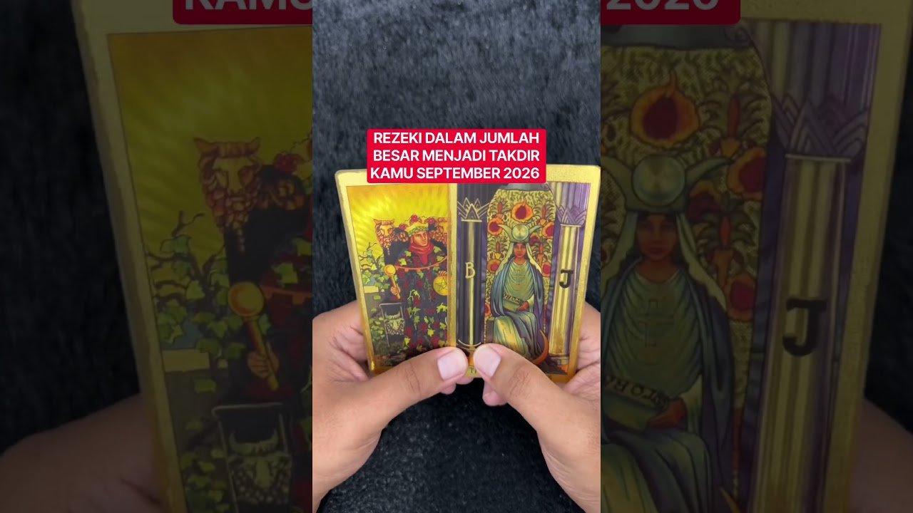 No momento, você está visualizando REZEKI DALAM JUMLAH BESAR MENJADI TAKDIR KAMU SEPTEMBER 2026 #tarot #tarotreading