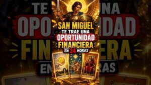 Leia mais sobre o artigo San Miguel Trae Una Oportunidad Financiera en 24 Horas #tarot #abundancia