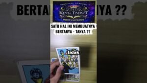 Leia mais sobre o artigo SATU HAL INI MEMBUATNYA BERTANYA-TANYA?!! #pesansemesta #kinktarot #tarot