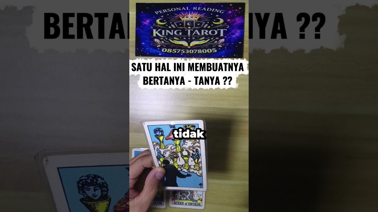 No momento, você está visualizando SATU HAL INI MEMBUATNYA BERTANYA-TANYA?!! #pesansemesta #kinktarot #tarot