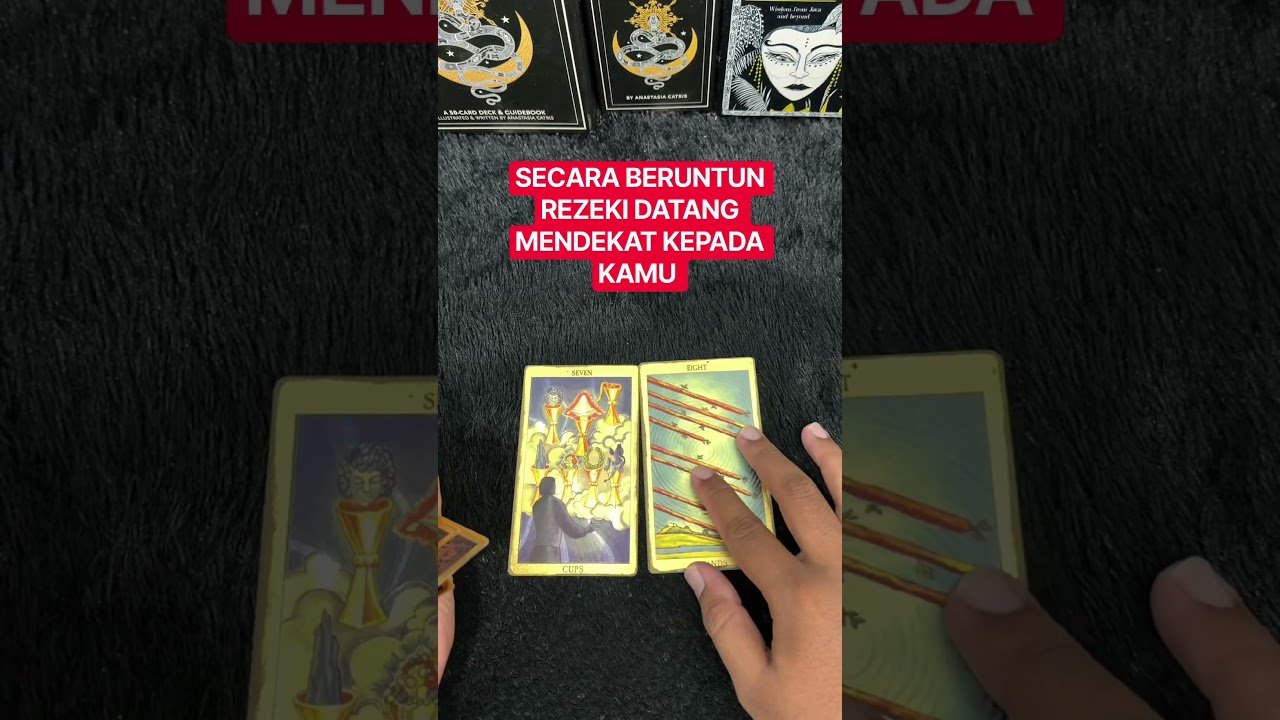 No momento, você está visualizando SECARA BERUNTUN REZEKI DATANG MENDEKAT KEPADA KAMU #tarot #tarotreading