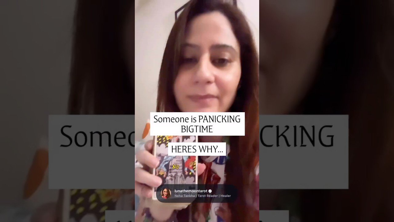 No momento, você está visualizando Someone is panicking big time here’s why #tarot #tarotreading #tarotcards
