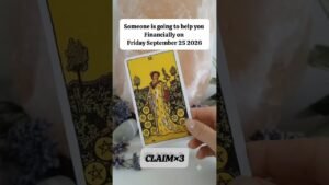 Leia mais sobre o artigo Someone Will Help You Financially TODAY 💰🔮 #viral #tarot #tarotreading #youtubeshorts #money #financ