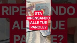 Leia mais sobre o artigo STA RIPENSANDO ALLE TUE PAROLE?❤️#tarot #tarocchi #tarot #trend #trending #love #fyp