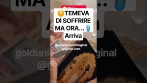 Leia mais sobre o artigo Temeva di Soffrire ma…ora ❤️#shorts #tarocchi #tarot #goldunicornart