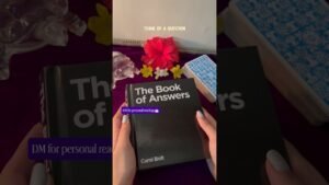 Leia mais sobre o artigo The Book of Answers🪷 #guidance #viral #trending #shorts #spirituality #intuition #tarot #universe
