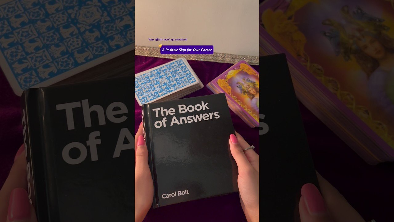 No momento, você está visualizando The Book of Answers🔮 #guidance #career #tarot #universe #angel #foryou