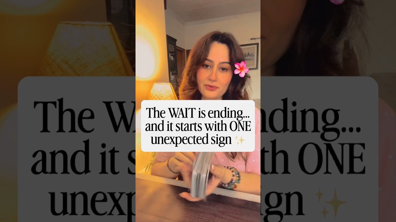 No momento, você está visualizando The wait is ending…and it starts with one unexpected sign #tarot #tarotreading #tarotcards