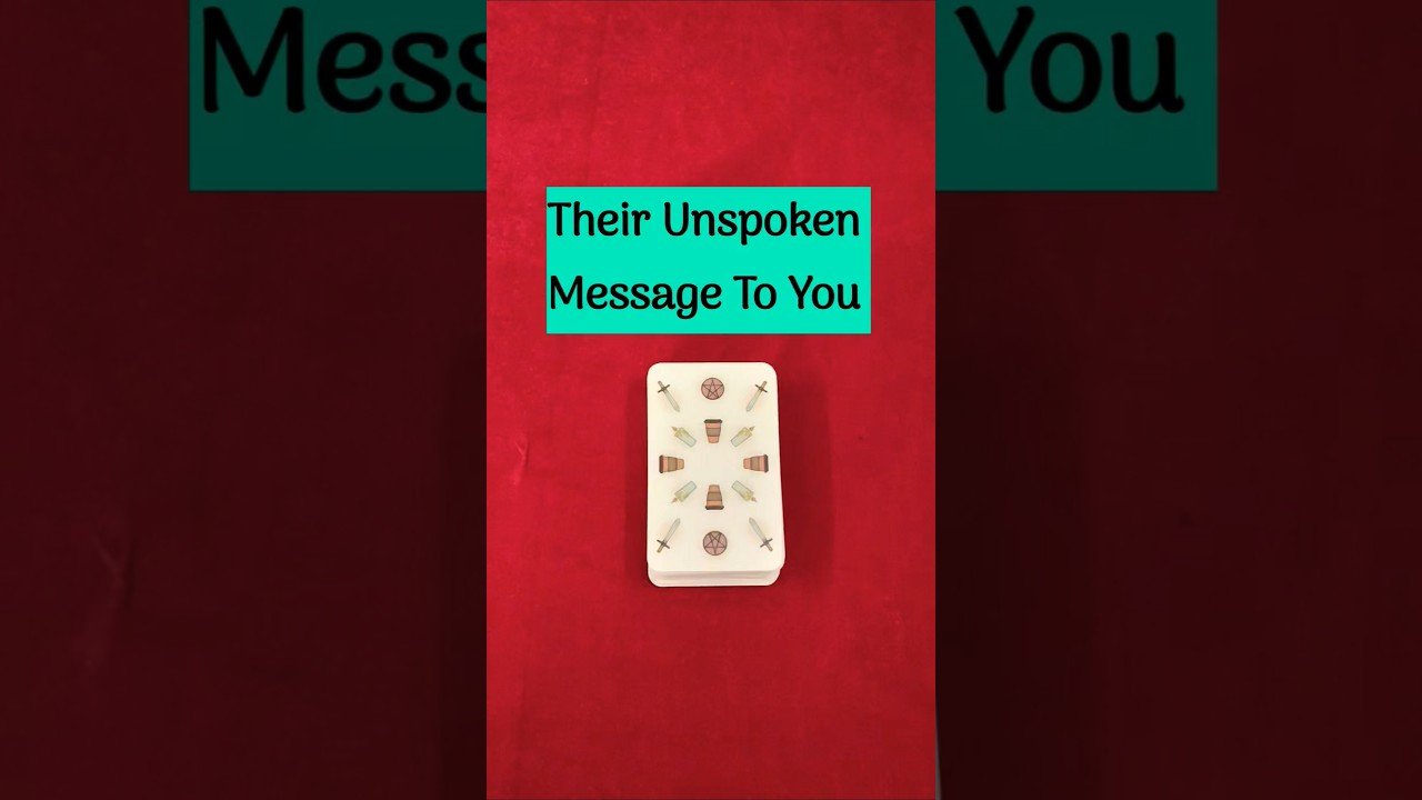 No momento, você está visualizando Their Unspoken Message to You 💌 | Love & Relationship Tarot #shortsfeed
