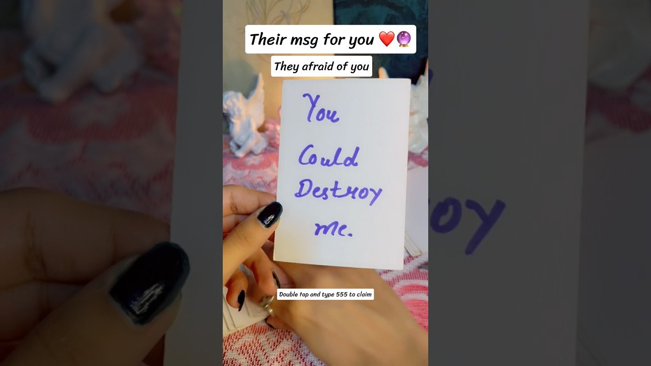 No momento, você está visualizando They afraid of your love ❤️ #trending #tarot #love #tarotreading #viral #viralupdate #toptreding