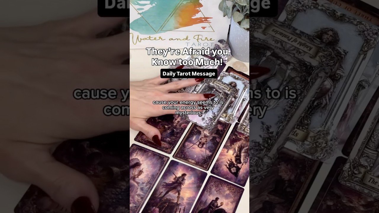 No momento, você está visualizando They don’t know what to do with you 🤣 #tarot #whatscomingupinlovelife #shorts