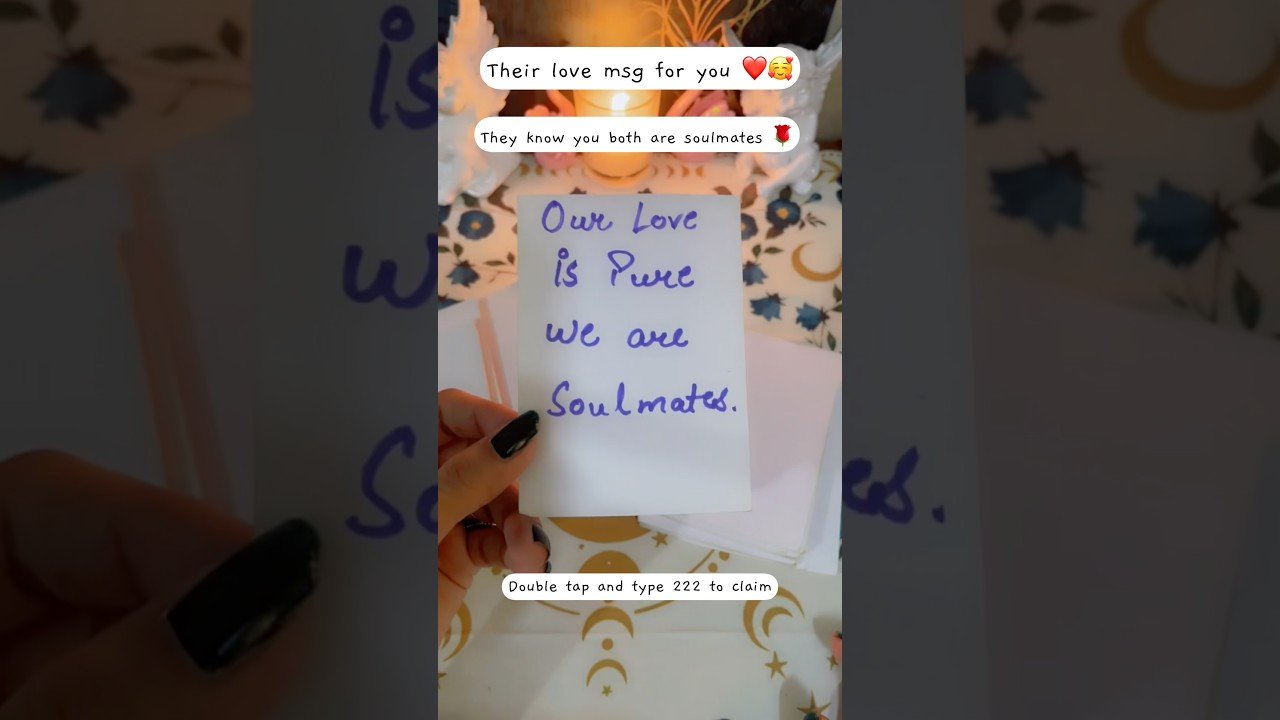 No momento, você está visualizando They know it’s a soulmate connection ❤️🌹#tarot#trending #shorts#viral#fyp#youtubeshorts
