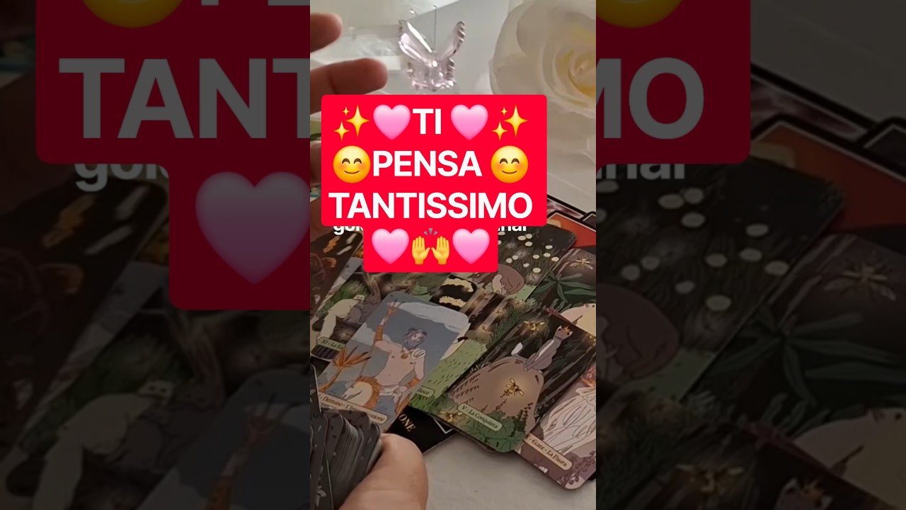 No momento, você está visualizando TI Pensa Tantissimo ❤️ #shorts #tarocchi #tarot #goldunicornart