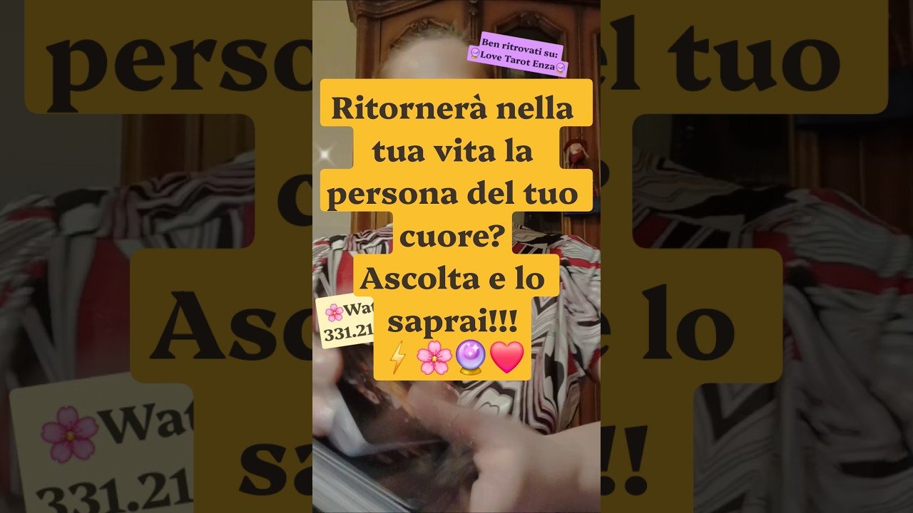 No momento, você está visualizando Ti scriverà? un fulmine a ciel sereno cambierà tutto!⚡️💘 #tarot #tarocchi #tarocchiinterattivi 🌸⚡️💘🔮