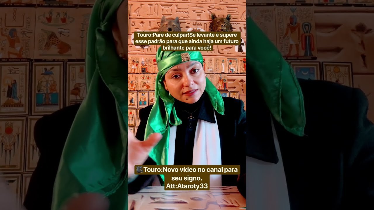 No momento, você está visualizando Touro:Nova leitura intuitiva para seu signo no canal.Ataroty33 #tarot