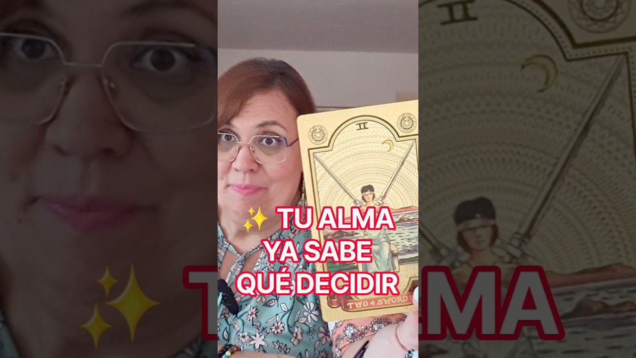 No momento, você está visualizando Tu alma ya sabe qué decidir ✨ | Tarot