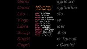 Leia mais sobre o artigo WHO CAN HURT YOUR FEELINGS #zodiac  #zodiacsigns  #astrology  #horoscope  #tarot