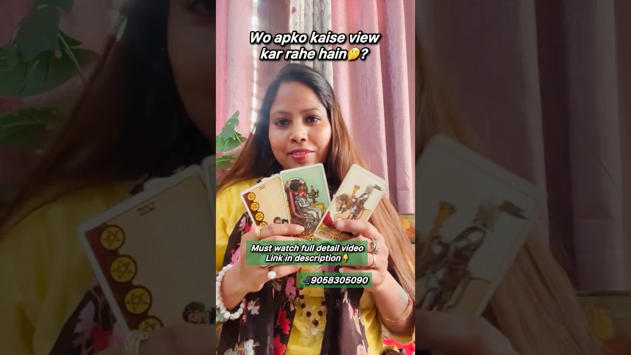 No momento, você está visualizando Wo kaise view kar rahe h🤔 #tarot #tarotreading #shortsfeed #shortvideo #youtubeshorts #virelshorts