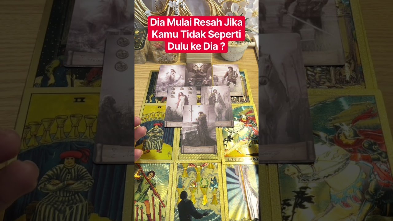 No momento, você está visualizando Yang ingin dia lakukan ke kamu mulai sekarang ? Ramalan tarot hari ini #tarot #tarotreading