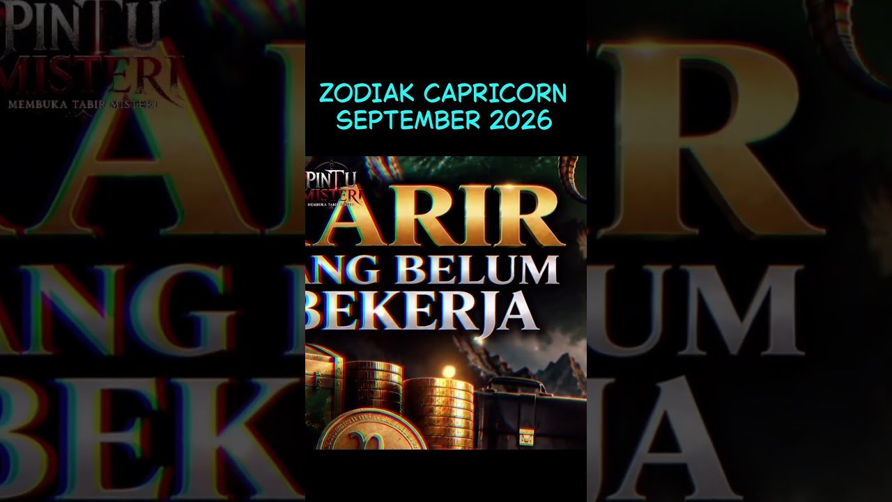 No momento, você está visualizando ZODIAK CAPRICORN – SEPTEMBER 2026 #zodiak #capricorn #september2026 #kimacan #masjawir #tarot