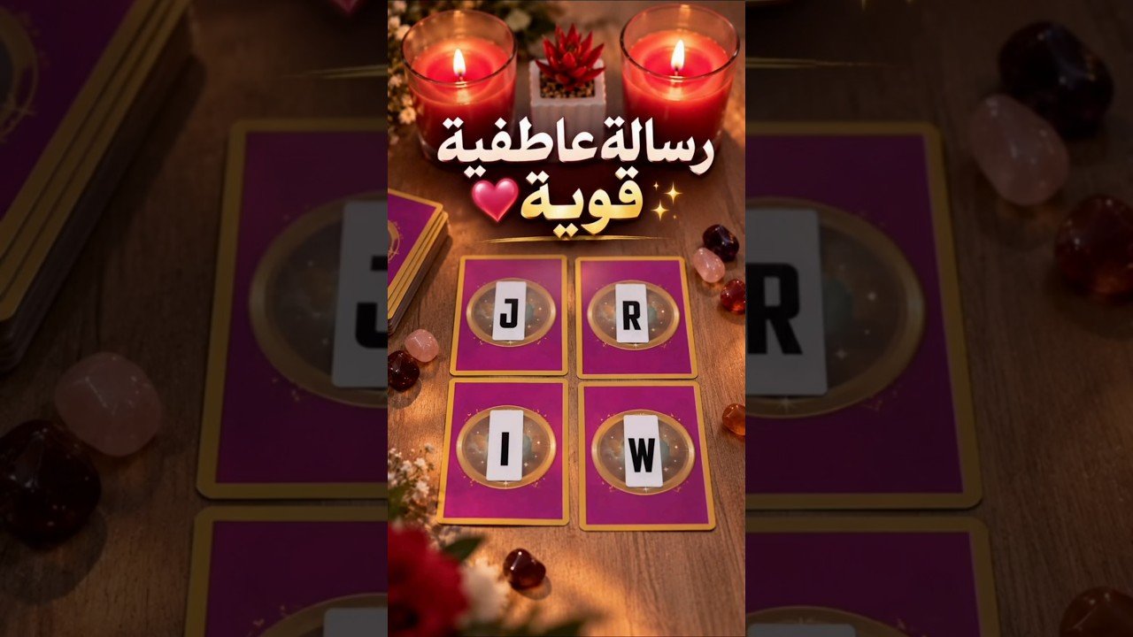 No momento, você está visualizando رسالة عاطفية قوية 💝✨️#short #shorts #shortvideo #shortsvideo #viralshorts #tarot #tarotcards#fyp #حب