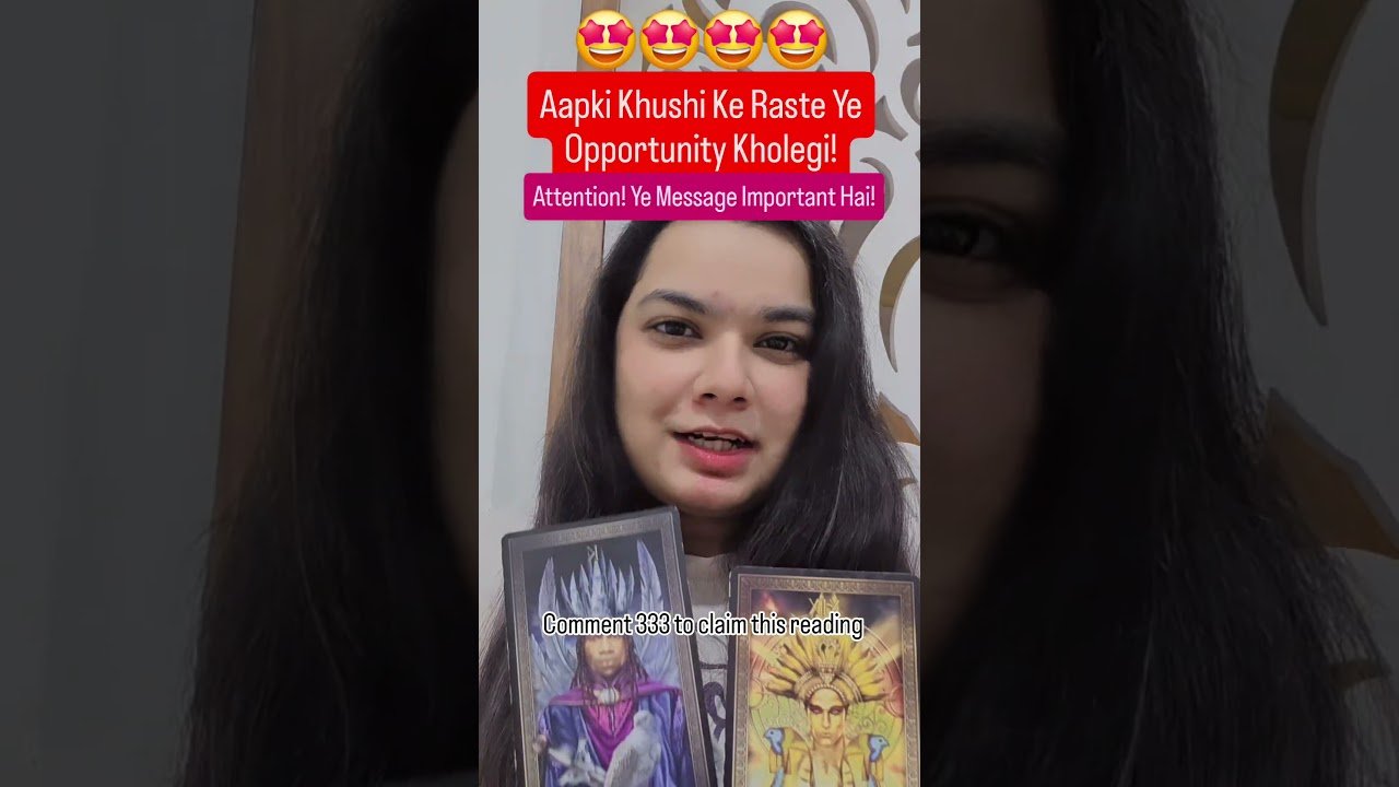 No momento, você está visualizando 🚨 Attention! Bade Opportunity Aa Rhi Hai! Tarot Reading #tarot #blessingsabound