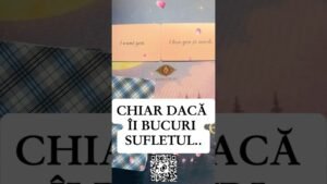 Leia mais sobre o artigo 🎥 CHIAR DACĂ ÎI BUCURI SUFLETUL.. #etalarecolectiva #etalaregenerala #ganduri #tarot