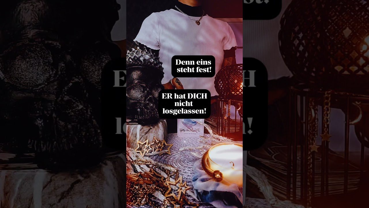 No momento, você está visualizando ÷ ER hat DICH • nicht • losgelassen ÷ #liaranova #tarot #tiktok #love