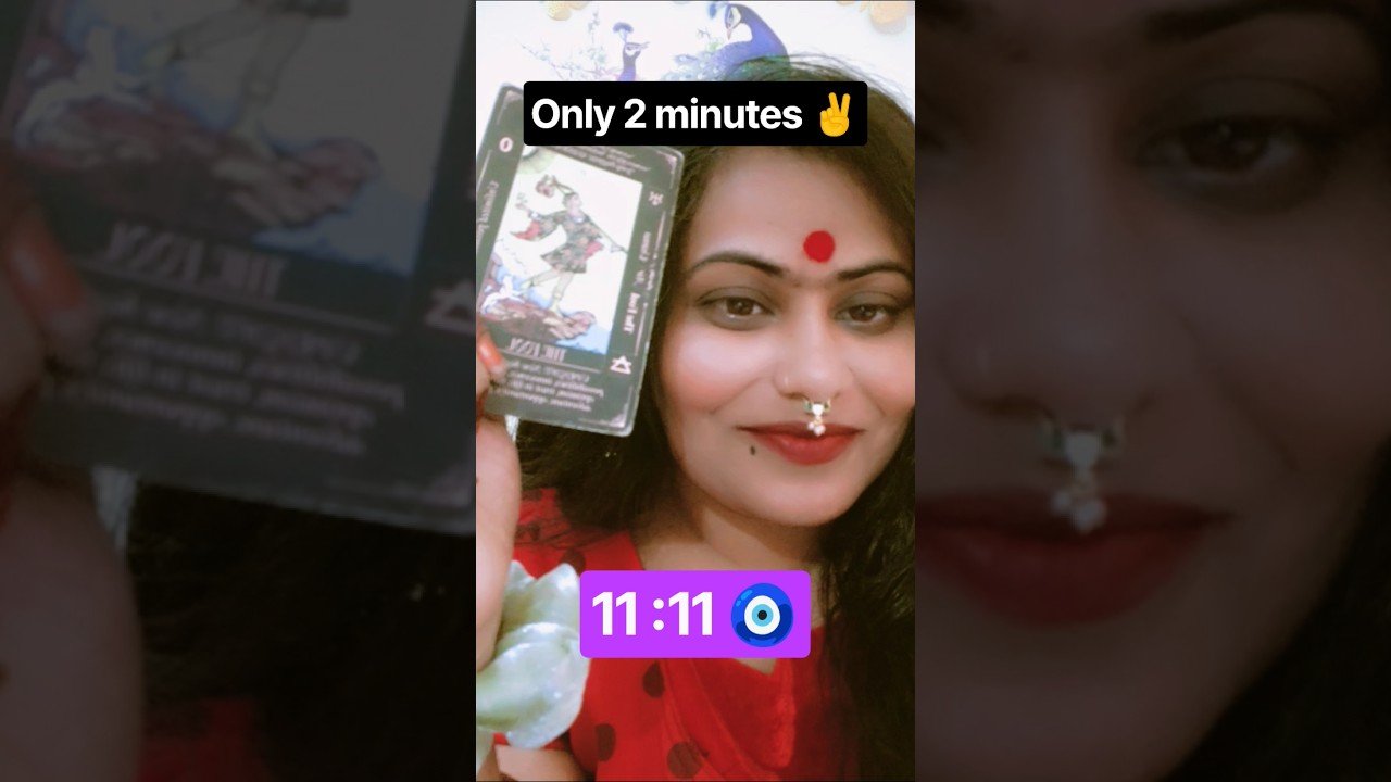 No momento, você está visualizando 🤞 only 2 minutes.. #tarot #tarotreading #universemessage #ytshorts #viral